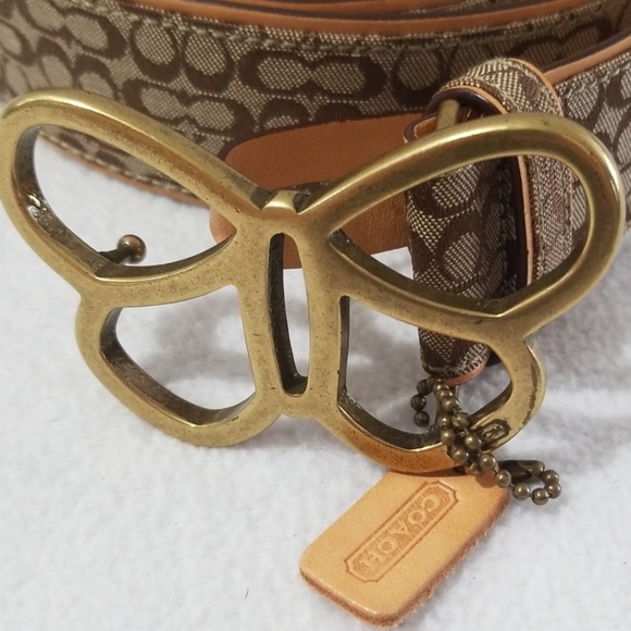 NWOT Vintage SIGNATURE Coach Belt - Picture 2 of 6